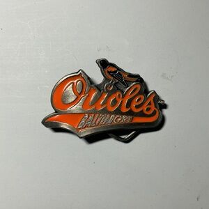 Vintage 1992 Baltimore Orioles MLB Metal Belt Buckle 2102
